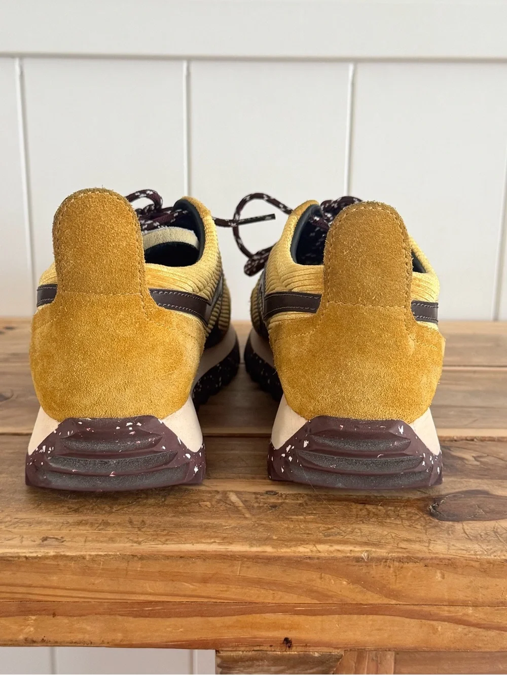 Rag & Bone Retro Runner Sneakers – Mustard Corduroy